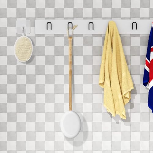 7 Stück Rückenbürste mit Langem Stiel Set Abnehmbare Eincremehilfe für Rücken Duschbürste Rückeneincremhilfe Rückencremer Rücken Selbst Eincremen Badebürsten mit Badezubehör für Erwachsene und Kinder