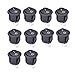 Interruptor Basculante, 10 Piezas de Botón Basculante, Interruptor Redondo para Botes Automáticos y Electrodomésticos, Negro