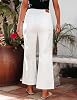 Pantalones de Mezclilla Acampanados de Tiro Alto y Corte Cropped para Mujer 6