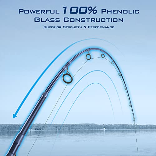 Kastking Progressive Glass Spinning Rods, 6'6"- M -2 Pcs #TOP4