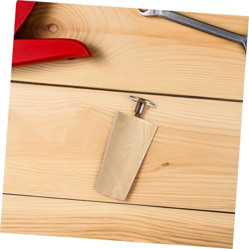 Patas de madera cónicas para sofá, silla, armario y cama: kit de extensión Operitacx 4 piezas 8