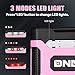 ‎DNA MOTORING TOOLS-00212 Pink 12V DC Digital Tire Inflator Portable Air Compressor with Pressure Gauge for Cars, Bicycles, Motorcycles,Balls
