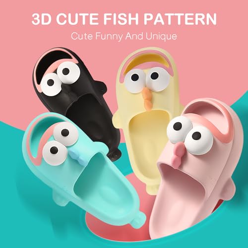 Fish Slippers Tongue Kiss Cloud Slides for Women Men, Summer Funny Flip Flops, Open Toe Animal Slide Sandals Shoes for Indoor Outdoor2