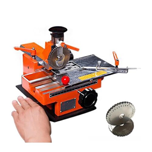 Máquinas de grabado placas metal semiautomáticas Máquina marcado estampado manual semiautomática pequeña Para uso de bricolaje(With 6mm plate)