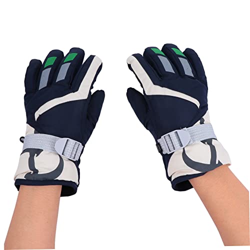 SKISUNO 1 par de luvas infantis snowboard crianças luvas de neve Guantes para Nieve Mujer luvas de s