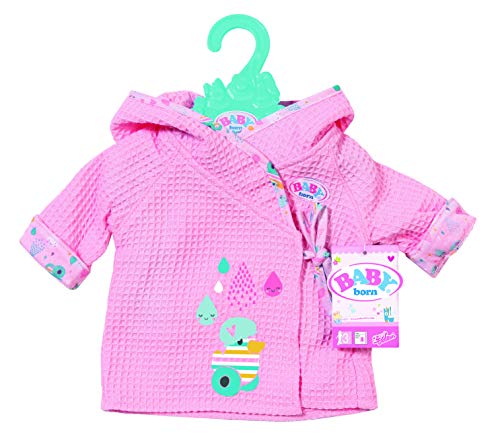 BABY Born BBY07 Bademantel – Puppe 43 cm – zufällige Auswahl