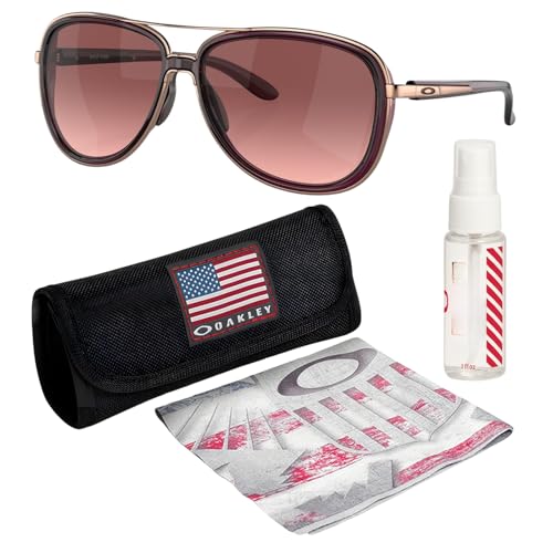 OAKLEY SPLIT TIME OO4129 Pilot Shape Sunglasses With Official Eyewear Kit