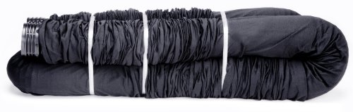 Flex-Drain 52003 Flexible/Expandable Landscaping Drain Pipe, Perforated with Filter Sock, 4-Inch by 50-Feet