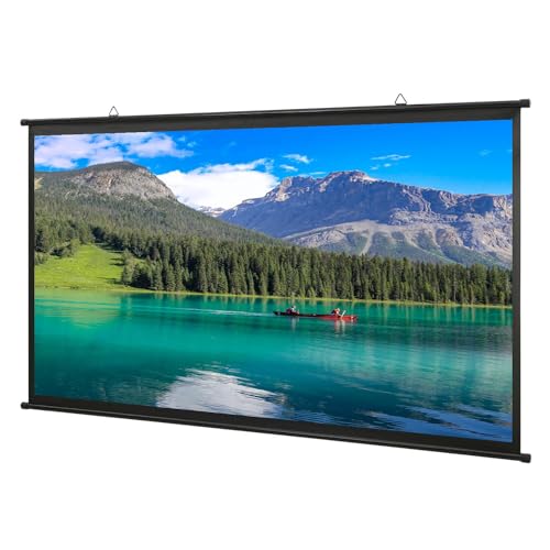Pantalla para proyector 80" 4:3 PVC +2.5 Ganancia