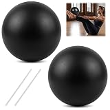 Juego de 2 Pelota Pilates Pequeña de 23-25 cm, Estiramientos y Entrenamiento del Tronco