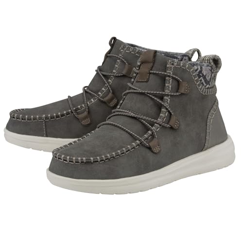 Image of HEYDUDE Women's Eloise Leather Ankle Boot
