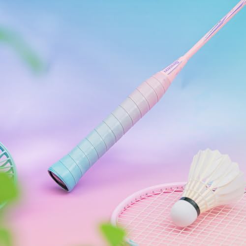 Image of Senston 2pcs Racket Handle Grips Tape for Tennis /Badminton /Squash,Flat-Blue
