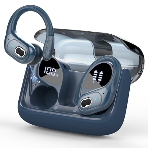 Aptkdoe-Auriculares-Inalambricos-Deportivos-2023-Auriculares-Bluetooth-53-con-HD-Microfono-75H-de-Reproduccion-Cascos-Inalambricos-con-HiFi-Estereo-Comodos-de-Llevar-Azul