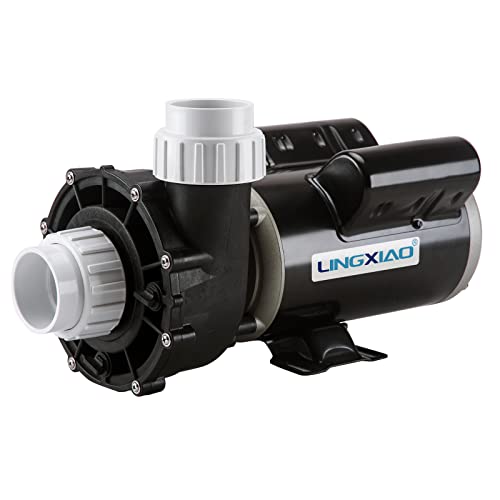 Image of SPA Pump, 2.5HP Hot Tub Pump - 48 Frame(Y) LX SPA Motor 2 Speed, 230V, 2 inch Port - (Model: 48WUA1502C-II)