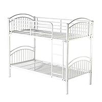Amazon | 4カラーから選べる パイプ二段ベッド パイプ2段ベッド