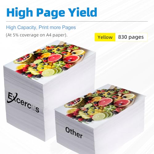 Image of Replacement for Canon CLI-281 CLI-281 XXL Yellow Compatible Ink Cartridges Use for PIXMA TS9120 TR7520 TR8520 TS6120 TS6220 TS8120 TS8220 TS9520 TS6320 TS9521C (3X 281XXL Yellow)