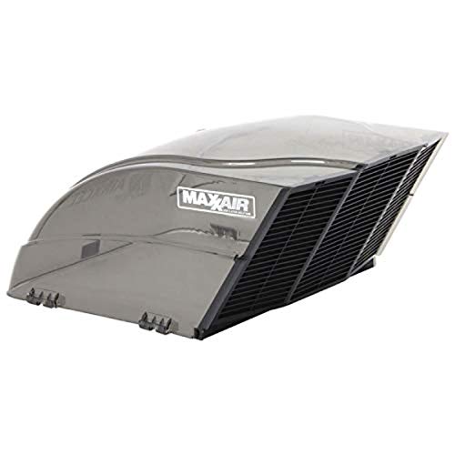 MAXXAIR FANMATE 00-955003 Fan/Vent Cover with EZ Clip Hardware, Constant Airflow, Super Tough, Smoke