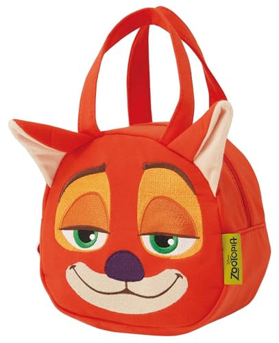 スケーター(Skater) ダイカット ランチ バッグ スウェット素材 ディズニー ズートピア ニック KNBD1-Aのサムネイル