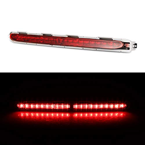 AUTOWIKI LED Rear Third Stop Brake Tail Light Lamp For 2004-2006 Mercedes Benz W211 S211 E-Class 1pcs High Mount Brake 3rd Light Stop Tail Light Lamp OEM Red Lens OE No. A2118200156 A2118201556