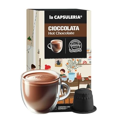 CHOCOLATE CALIENTE (80 Cápsulas) compatibles con Nespresso - (La Capsuleria) | Ya disponible en tu tienda friki favorita! En mundofriki.es! CHOCOLATE CALIENTE (80 Cápsulas) compatibles con Nespresso - (La Capsuleria) | Ya disponible en tu tienda friki favorita! En mundofriki.es!