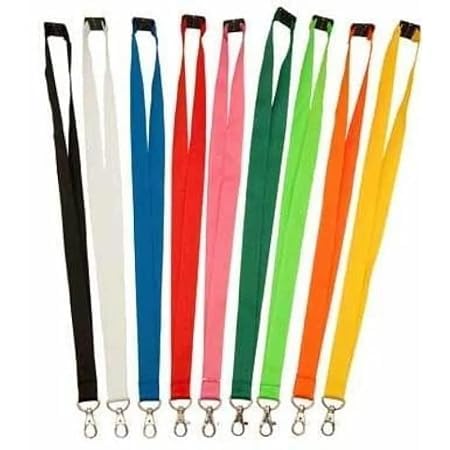 Premium Award Ribbon for Medal | Neck Ribbons for Medals | Flat Neck Ribbons for Medals with Snap Clips for Competitions Sports Meeting Party | Office Badge & Many Other Purpose (Multi-Colour, 3 Pieces)-image-2
