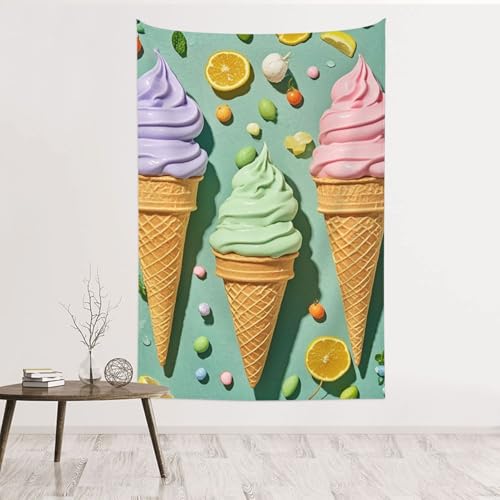 Tapisserie murale velours colorée grand format 152x101 cm décoration murale GJHKSSVB