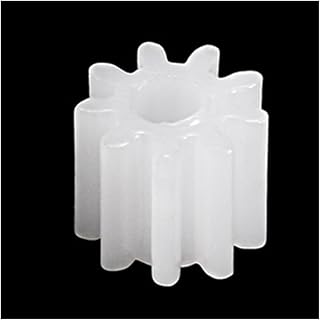 HELVES 80pcs 092A Plastic Gear Accessories 2mm Hole Diameter With 9 Teeth For Accessories