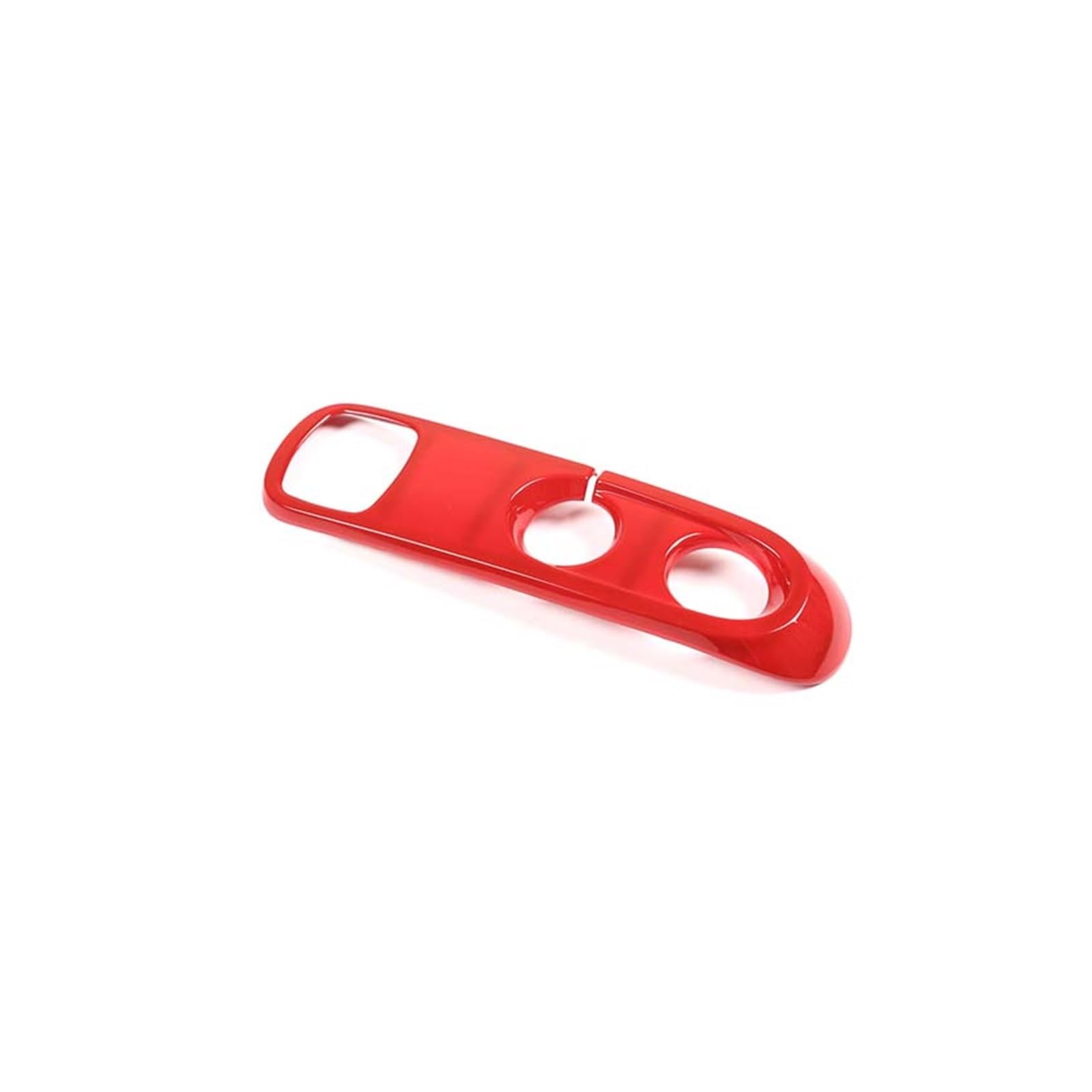 TINGYUS for Benz for Smart 451 for Fortwo 2009-2015 Gear Shift Knob Panel Frame Cover Trim Car Interior Accessories Car Interior Mouldings(Red)