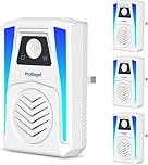 Repellente per parassiti a ultrasuoni, potente plug-in, repellente elettronico per topi, zanzare, scarafaggi, formiche, roditori, innocuo per esseri umani e animali domestici, 4 pezzi, bianco