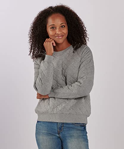 boxercraft Women's Quilted Crew2