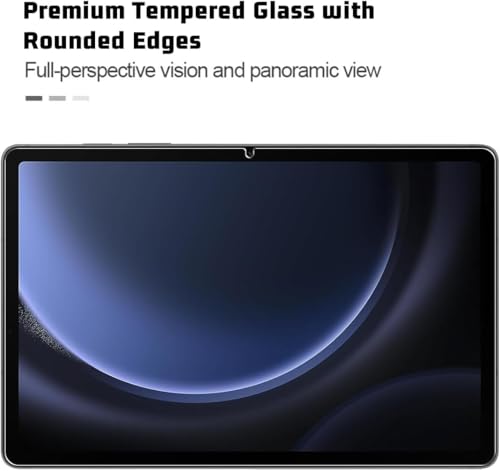 Image of VERTUS Premium Tempered Glass Screen Protector for Samsung Galaxy Tab S10 FE, (10.9 inch) with Anti-Scratch & Smudge Proof Coating