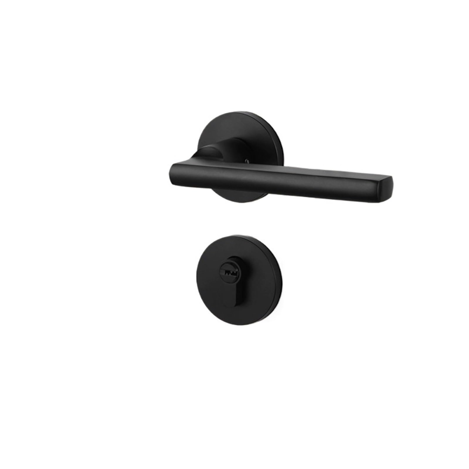 Aepqbgqj One Color Space Aluminum Nordic Style Silent Mechanical Split Lock Bedroom