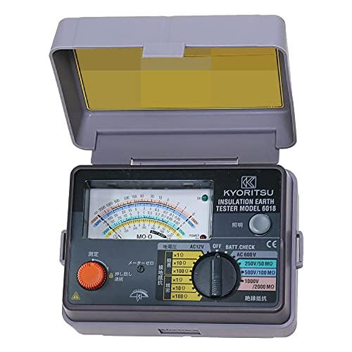 共立電気計器 (KYORITSU) キューメグアース アナログ絶縁・接地抵抗計 model.6018