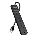 Belkin 6-Outlet Home/Office Surge Protector with Essential Power Filtration and 4-Foot Cord, 555 Joules (BE106000-04-BLK)