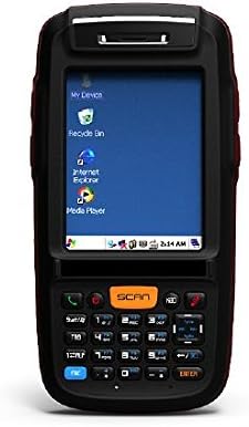 Invengo XC-AB700 UHF RFID Handheld Reader (2D Barcode Scanner - Equipped with Bluetooth Connectivity, 3.0 Mega Pixel Auto Focus Camera with Flash, GPS, and an HSDPA+ Modem)