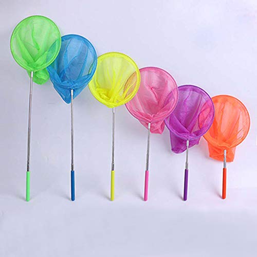 Rede telescópica de borboletas, Romacci Borboletas telescópicas Insetos mosquiteiros pequenos peixes