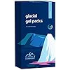 Glacial Comfort Large Gel Ice Pack for Injuries Reusable - (15" x 11") Cold Pads for Back Pain, Hip, Knee, Shoulder, Muscle Strains, Migraine & Postpartum Recovery, Flex Technology - Compression Pad. #1