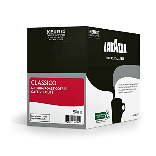Image of Lavazza Classico Keurig 2.0 K-Cup 96-pack Caps, Coffee Capsules, Espresso Pods, Improved Taste