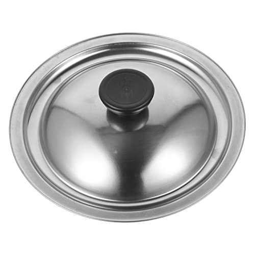 Cabilock Universal-topfdeckel Edelstahl Öltopf-abdeckung Metalldeckel Für Gewürzkocher Einfach Zu Verwenden