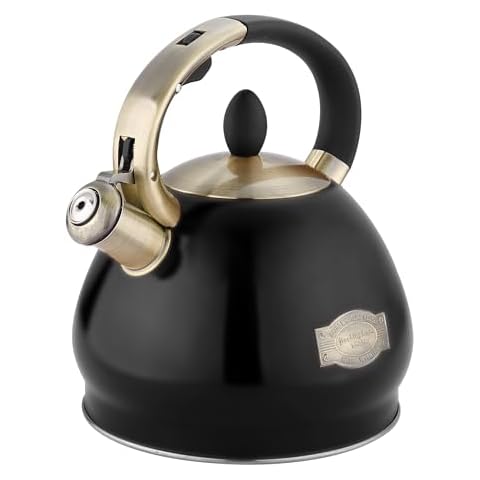 Buckingham Retro Matt Black Whistling Kettle Cover