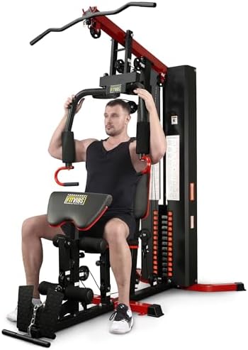 Fitvids Home Gym Equipment, Multifunctional Full Body Workout Wei...