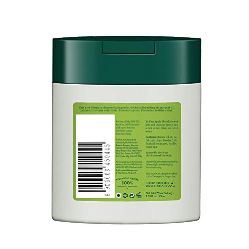 Image of Biotique Bio Soya Protein Fresh Nourishing Shampoo, 75ml