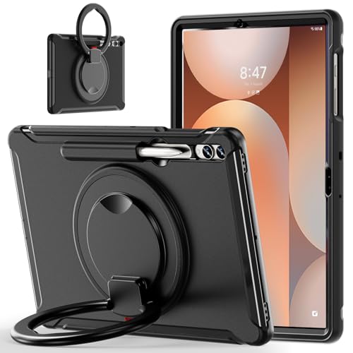 Coque Samsung Galaxy Tab S10 Plus 2024 hybride robuste antichoc avec béquille 360
