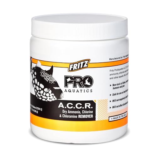 Fritz Aquatics PRO - A.C.C.R. Concentrated Dry Ammonia, Chlorine and Chloramine Remover - 1.25lb