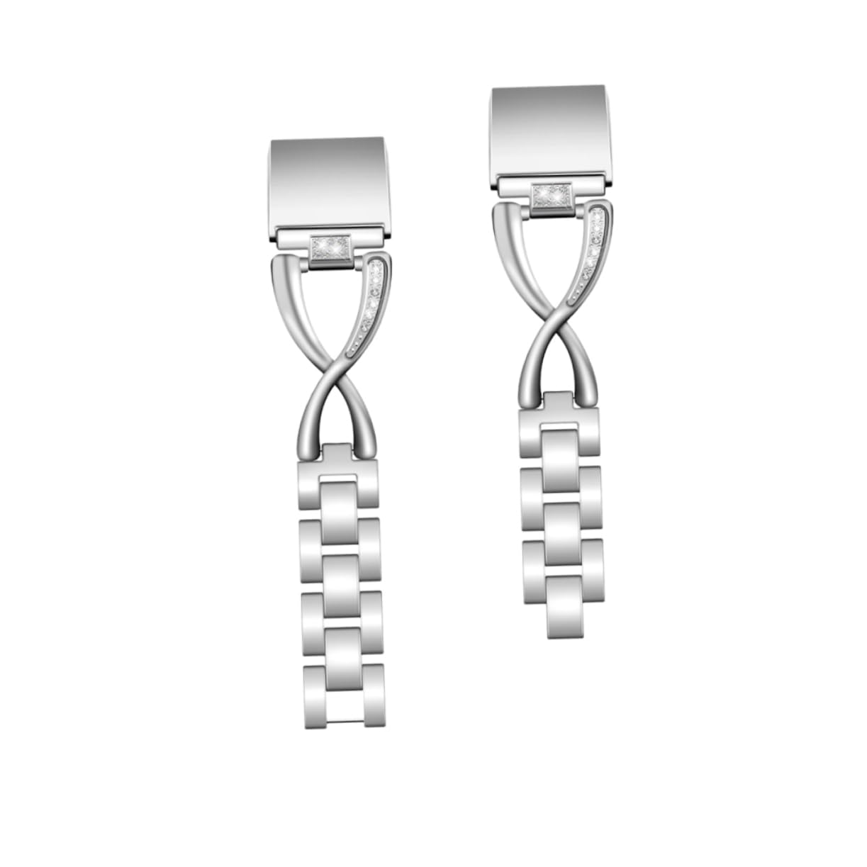 DOITOOL 2 Pz cinturino regolabile orologi in acciaio inossidabile da uomo orologi da polso da uomo orologi da donna cinturino in acciaio inossidabile cinturino dell'orologio cinghia