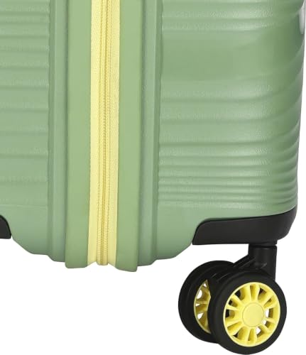 Image of Skybags Swirl Set of 3 Trolley Bag 56, 65 & 75cm | Small+Medium+Large | Hard Luggage | 8 Wheels Suitcase | Combination Lock with Anti-Theft Zipper | Polypropylene | 3 Years Warranty - Unisex (Beige)