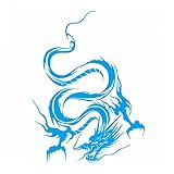 LOORGVEL シー風龍デザインの車のボンネット用ステッカー 入り 防水素材 自動車デカール 貼り付け簡単 傷隠しにも