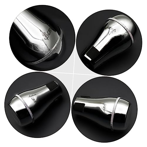 ibasenice trombone mute tuba instrument Trumpet Mute Silencer baritone Instrument mute trumpet practice mute trumpet plunger mute trombone silencer straight harmon mute music abs Component - Thumbnail 6