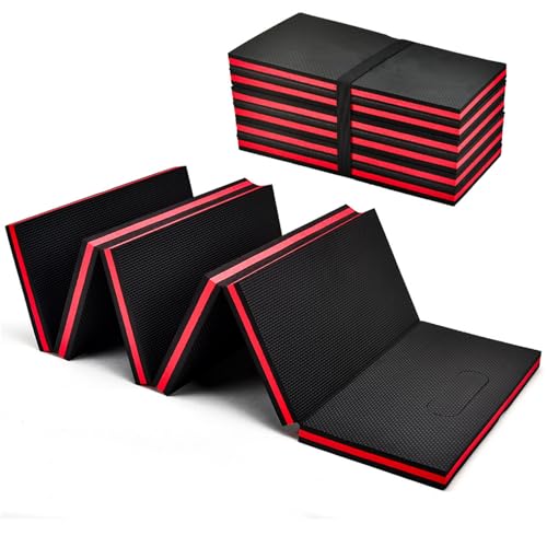 Tapis de sol pliable mécanicien pour soulager les genoux sous la voiture