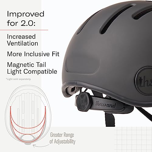 Thousand Heritage 2.0 Adult Bike Helmet; The Original Low